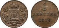 Schwarzburg-Rudolstadt Cu 1/4 Kreuzer Friedrich Günther 1807-1867 -