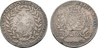 Sachsen-Coburg-Saalfeld 20 Kreuzer Ernst Friedrich 1764-1800 -