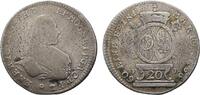 Mainz, Erzbistum 20 Kreuzer Emmerich Joseph von Breitbach-Bürresheim 1763-1774 -