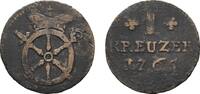 Mainz, Erzbistum 5 Kreuzer Emmerich Joseph von Breitbach-Bürresheim 1763-1774 -