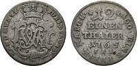 Paderborn, Bistum 1/12 Taler Wilhelm Anton von Asseburg 1763-1782 -