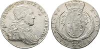 Sachsen-Albertinische Linie Taler Friedrich August III. 1763-1806 -