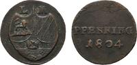 Löwenstein-Wertheim-Rochefort Cu Pfennig Gemeinschaftsprägungen mit Virneburg ab 1767 -