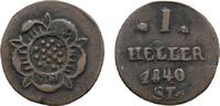 Lippe-Detmold Cu Heller Paul Alexander Leopold 1820-1851 -