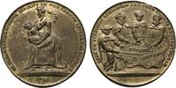 Haus Habsburg Satirische Bronzemedaille Maria Theresia 1740-1780 -