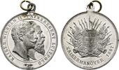 Brandenburg-Preußen Tragbare Zinnmedaille Wilhelm II. 1888-1918 -