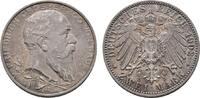 Baden 2 Mark Friedrich I. 1856-1907 -