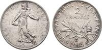 Frankreich 2 Francs Dritte Republik 1870-1940 -