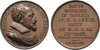 Bayern Bronzemedaille Maximilian I. Joseph 1806-1825 -