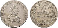 Hessen-Kassel 1/6 Taler Wilhelm II. 1821-1847 -