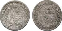 Sachsen-Albertinische Linie 1/24 Taler Friedrich August I. 1694-1733 -