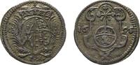 Sachsen-Albertinische Linie Pfennig Friedrich August I. 1694-1733 -