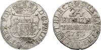 Sachsen-Albertinische Linie 1/24 Taler Friedrich August II. 1733-1763 -