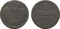 Sachsen-Albertinische Linie Cu Pfennig Friedrich August III. 1763-1806 -