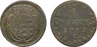 Sachsen-Albertinische Linie Cu Pfennig Friedrich August III. 1763-1806 -