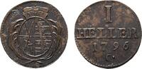 Sachsen-Albertinische Linie Cu Heller Friedrich August III. 1763-1806 -