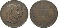 Brandenburg-Preußen Bronzemedaille Wilhelm I. 1861-1888 -