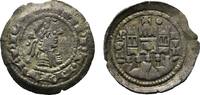 Italien-Bergamo, Stadt Denaro imperiale scodellato 13.-14. Jahrhundert -