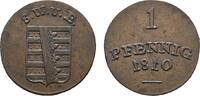 Sachsen-Weimar-Eisenach Cu Pfennig Carl August 1775-1828 -