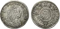 Sachsen-Hildburghausen Doppelgroschen Ernst Friedrich I. 1715-1724 -