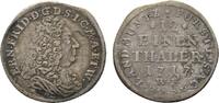 Sachsen-Hildburghausen 1/12 Taler Ernst Friedrich I. 1715-1724 -