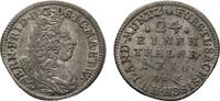 Sachsen-Hildburghausen 1/24 Taler Ernst Friedrich I. 1715-1724 -