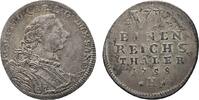 Sachsen-Hildburghausen 1/6 Taler Ernst Friedrich Karl 1745-1780 -