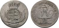 Württemberg 6 Kreuzer Friedrich I. 1806-1816 -