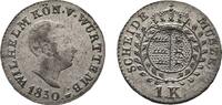 Württemberg Kreuzer Wilhelm I. 1816-1864 -