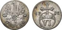 Goslar, Stadt 6 Pfennig 1711 Kl. Schrötlingsfehler, sehr schön 25,00 EUR Differenzbesteuert nach §25a UStG zzgl. 3,00 EUR Versand