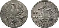 Goslar, Stadt 6 Pfennig 1739 HCRF Sehr schön 25,00 EUR Differenzbesteuert nach §25a UStG zzgl. 3,00 EUR Versand
