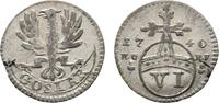 Goslar, Stadt 6 Pfennig 1740 HCRF Kl. Schrötlingsfehler am Rand, sehr sc... 25,00 EUR Differenzbesteuert nach §25a UStG zzgl. 3,00 EUR Versand