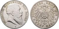 Baden 5 Mark Friedrich I. 1856-1907 -