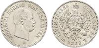 Brandenburg-Preußen 1/6 Taler Wilhelm I. 1861-1888 -