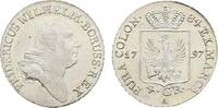 Brandenburg-Preußen 1/6 Taler (4 Groschen) Friedrich Wilhelm II. 1786-1797 -