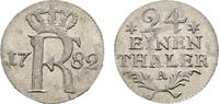 Brandenburg-Preußen 1/24 Taler Friedrich II. 1740-1786 -