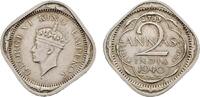 Großbritannien-Britisch-Indien 2 Annas George VI. 1936-1952 -