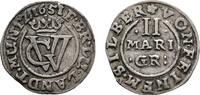 Braunschweig-Calenberg-Hannover 2 Mariengroschen Georg Wilhelm 1648-1665 -