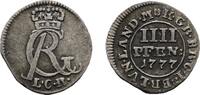 Braunschweig-Calenberg-Hannover 4 Pfennig Georg III. 1760-1820 -