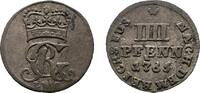 Braunschweig-Calenberg-Hannover 4 Pfennig Georg III. 1760-1820 -