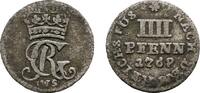 Braunschweig-Calenberg-Hannover 4 Pfennig Georg III. 1760-1820 -