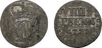 Braunschweig-Calenberg-Hannover 4 Pfennig Georg III. 1760-1820 -