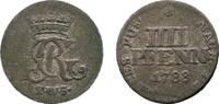 Braunschweig-Calenberg-Hannover 4 Pfennig Georg III. 1760-1820 -