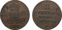 Braunschweig-Calenberg-Hannover Cu 2 Pfennig Wilhelm IV. 1830-1837 -