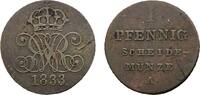 Braunschweig-Calenberg-Hannover Cu Pfennig Wilhelm IV. 1830-1837 -
