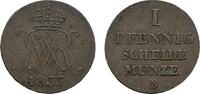 Braunschweig-Calenberg-Hannover Cu Pfennig Wilhelm IV. 1830-1837 -