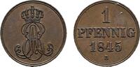 Braunschweig-Calenberg-Hannover Cu Pfennig Ernst August 1837-1851 -