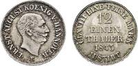 Braunschweig-Calenberg-Hannover 1/12 Taler Ernst August 1837-1851 -
