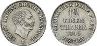 Braunschweig-Calenberg-Hannover 1/12 Taler Ernst August 1837-1851 -