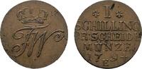 Brandenburg-Preußen Cu Schilling Friedrich Wilhelm II. 1786-1797 -